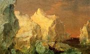 Frederic Edwin Church, Icebergs and Wreck in Sunset